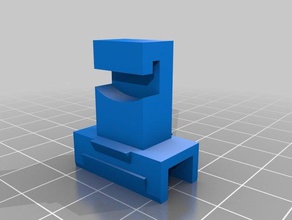 renault clio 97 tronco clip de reemplazo partes 3d print model - Mito3D