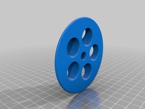 spool holder 8 mm 3d printer parts 3d print model - Mito3D