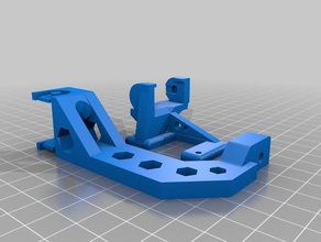 anycubic i3 mega cable chain bowden mk3 r3 x-carriage 3d printing 3d print model - Mito3D