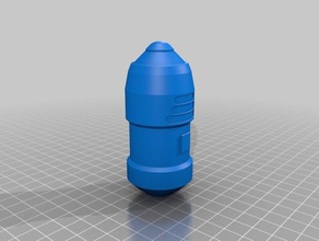 grenade assourdissante passe-temps 3d print model - Mito3D