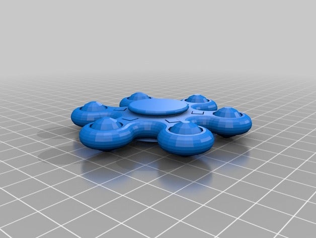 my customized bot spinner mechanical toys 3D print model - Mito3D