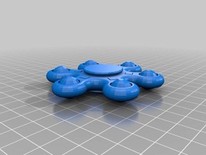 mon personnalisés bot spinner mécanique jouets 3d print model - Mito3D