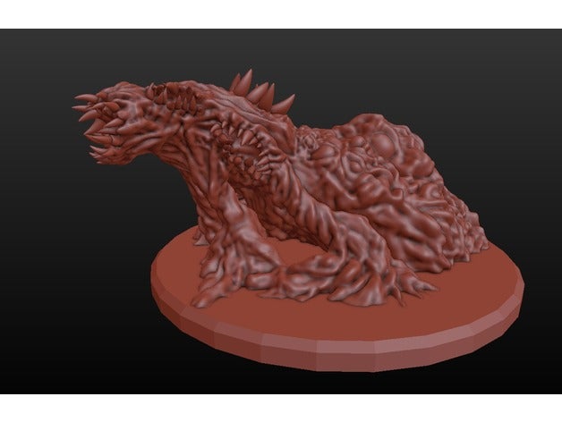 shoggoth le creature chiamata di cthulhu miti eldritch horror lovecraft lovecraftian moster ultraterrena 3D print model - Mito3D