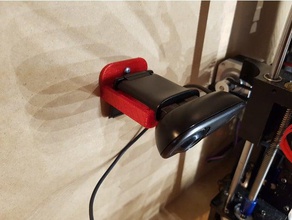 Genius c310 duvara monte edin diy kamera webcam 3d print model - Mito3D
