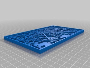 tver map 3d printing 3d print model - Mito3D