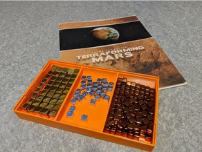 terraforming mars Ressource token-Halter Spiele Brettspiel 3d print model - Mito3D
