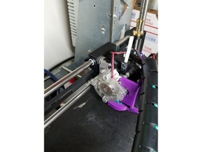 prusa x-transporte igus polímero de rolamento e3d titan aero a impressora partes 3d print model - Mito3D
