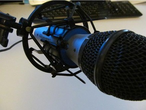 Mikrofon-adapter Schock-mount audio atr 2100 audio-technica rode 3d print model - Mito3D