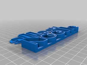il mio testo personalizzato coperchio della scatola i contenitori su misura 3d print model - Mito3D