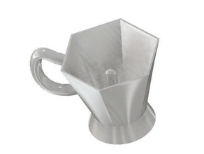 pythagorean cup aka greedy ipt file physics & astronomy siphon 3d print model - Mito3D