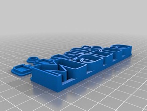 maria kutu kaplar özelleştirilmiş 3d print model - Mito3D