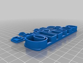 olivia caixa recipientes personalizado 3d print model - Mito3D
