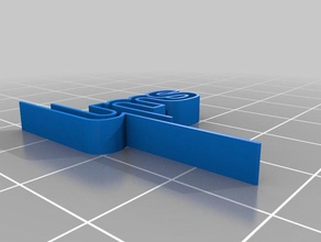 yakima criador de espaço do logotipo sinais logotipos yms 3d print model - Mito3D