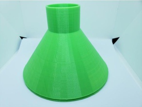 45mm funnel 2mm thick tools customized large water bottle 3d print model - Mito3D