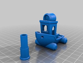 benchy tanque fixo 3d impressão testes 3d print model - Mito3D