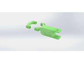 filo guida in 3 pezzi rostock nano 3d la stampante accessori aggiornamento 3d print model - Mito3D