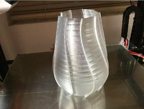 spiral vazo çay-ışık dekor tealight tutucu 3d print model - Mito3D