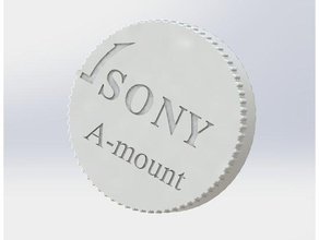 sony lens a-mount camera 3d print model - Mito3D