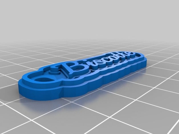 lounis chabane 6c keychains customized 3D print model - Mito3D