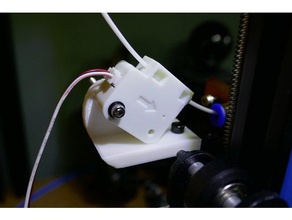 a10 filament runout mounting bracket 3d printer parts geeetech 3d print model - Mito3D