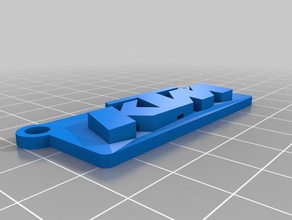 porte clef ktm 3d printing 3d print model - Mito3D
