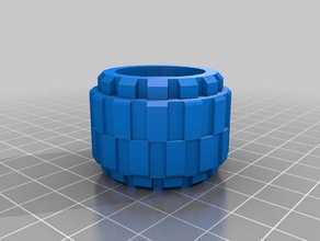 lego ruota modificato easy print fai da te 3d print model - Mito3D
