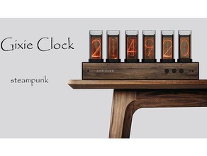 gixie clock diy 3d print model - Mito3D