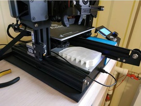 ender 3 kapak 60 mm fan 3d yazıcı aksesuarlar 3d print model - Mito3D