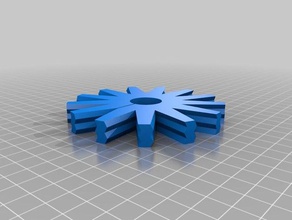 spiked spiral generator jewelry customized 3d print model - Mito3D