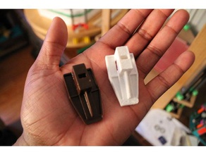 cassetto del comò sostituzione guide parti delta stampante 3d clip guida set parte di fabbricazione riparazione ricambio 3d print model - Mito3D