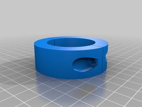 my customized split stop collar parts 3d print model - Mito3D