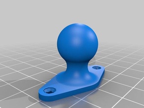 il mio personalizzato articolato giunto a sfera ventola 3d la stampante accessori 3d print model - Mito3D