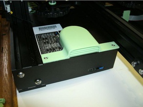 fan kapağı ender 3 d yazıcı aksesuarlar modifiye 3d print model - Mito3D