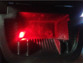 cache lumi&eacutere cendrier 206 tpu de l'automobile peugeot 3d print model - Mito3D