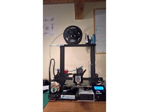 suporte de framboesa cam despeje ender 3 d a impressora os acessórios gabinete raspi 3d print model - Mito3D