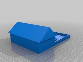 mini casa 3d impressão 3d print model - Mito3D
