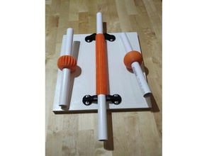 massage rollers kit sport outdoors fitness 3d print model - Mito3D