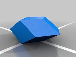 bilinski rhombic dodecahedron icosahedron triacontahedron 3d printing 3d print model - Mito3D