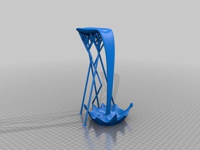 galleggiante di coppa scultura supportato fastprint sculture artistico tazza caffè meshmixer 3d print model - Mito3D