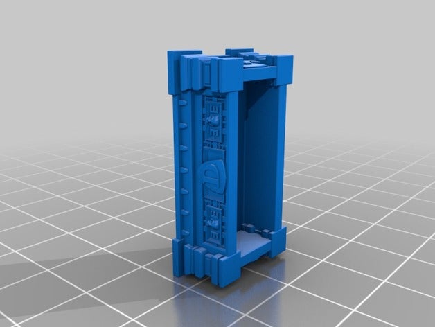 draculas cercueil des bâtiments les structures frostgrave 3D print model - Mito3D