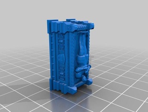 sarcophag de los edificios estructuras frostgrave heroquest warhammer quest 3d print model - Mito3D