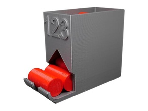 123 photo battery dispenser household 3d print model - Mito3D