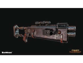 scorpion tk blaster rifle swtor cosplay 3d printing 3d print model - Mito3D