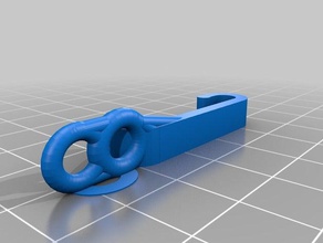 curtain-rail-slide-30mm replacement parts 3d print model - Mito3D