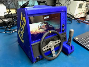 la suciedad coche de rally-cade video juegos arcade cabinet nsfw juego 3d print model - Mito3D
