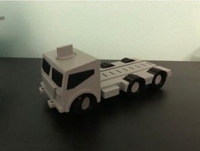max modüler oyuncak kamyon temel araç inşaat oyuncaklar 3d print model - Mito3D