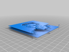 ac foto 3d 2d a arte personalizado 3d print model - Mito3D
