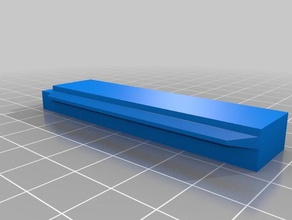 bypass kapı alt rehberi yedek parçalar kayma 3d print model - Mito3D
