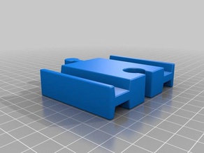 stacking block toy train tracks playsets stackblocktrain 3d print model - Mito3D