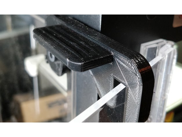monoprice ultime wanhao d6 boîtier de verrou la porte 3d l'imprimante accessoires duplicateur 6 3D print model - Mito3D
